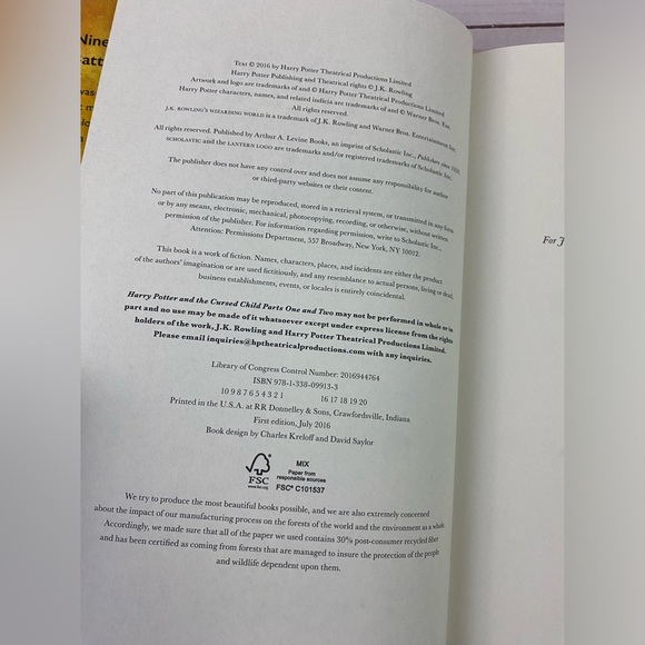 J.K. Rowling Hardcover Book Lot Harry Potter Fantastic Beasts - Picture 12 of 15